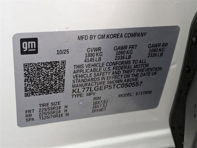 New 2026 Chevrolet Trax RS w/ Sunroof Package image 31