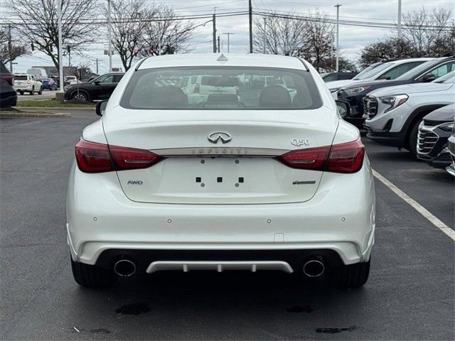 Certified 2021 INFINITI Q50 Signature Edition w/ Cargo Package image 5