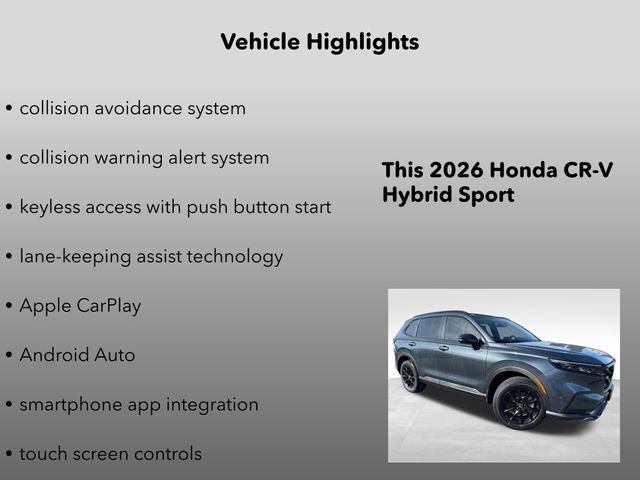 New 2026 Honda CR-V Sport image 10