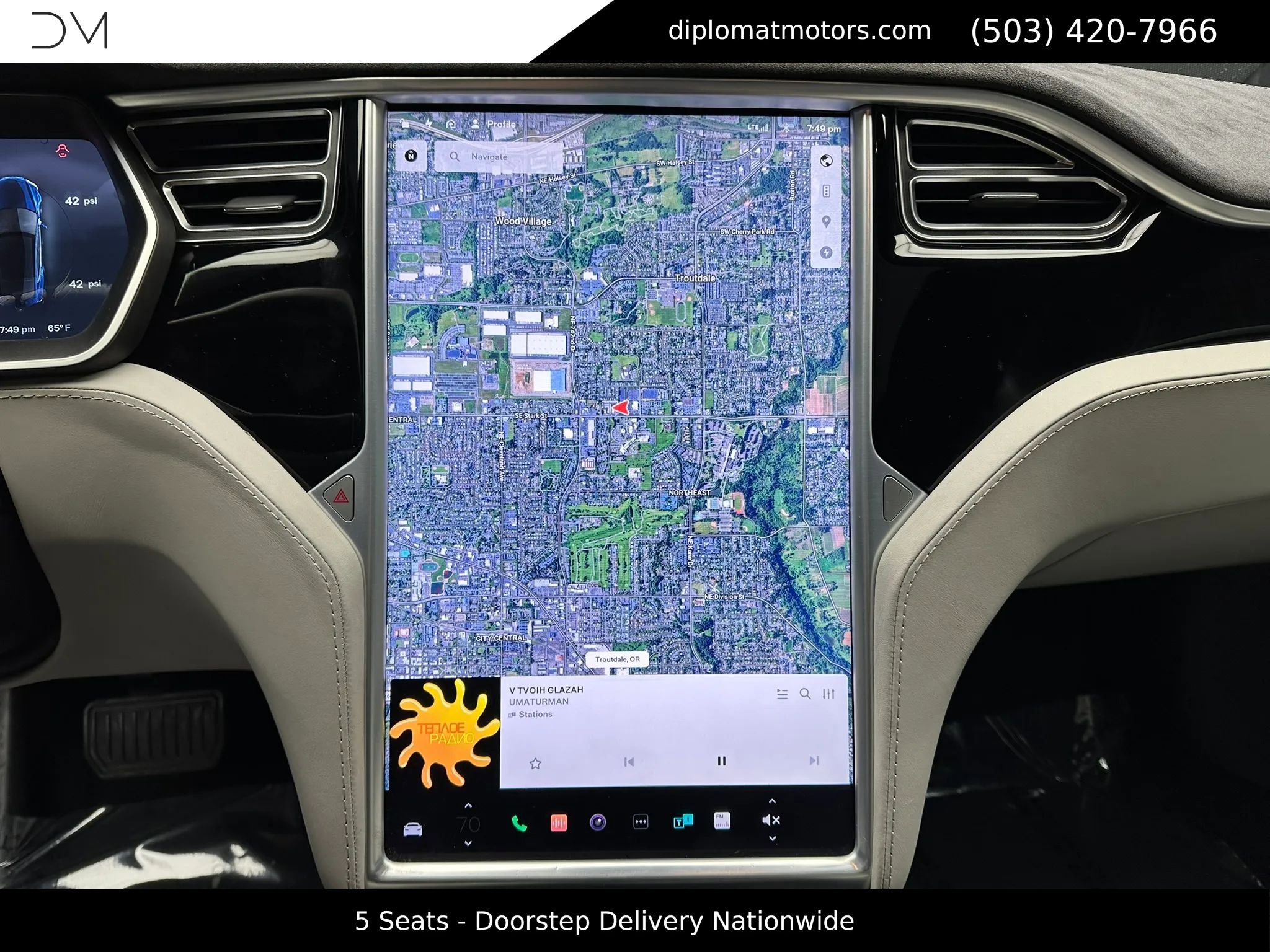 Used 2015 Tesla Model S 85 image 32