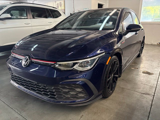 Certified 2022 Volkswagen GTI SE w/ Black Wheel Package FWD image 2