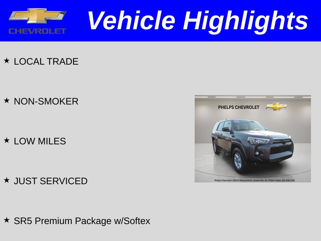 Used 2022 Toyota 4Runner SR5 Premium AWD/4WD image 2