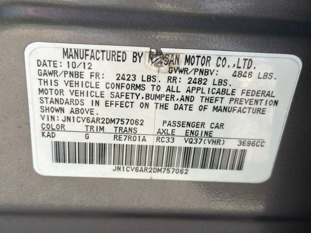 Used 2013 INFINITI G37 x w/ Premium Pkg AWD/4WD image 28