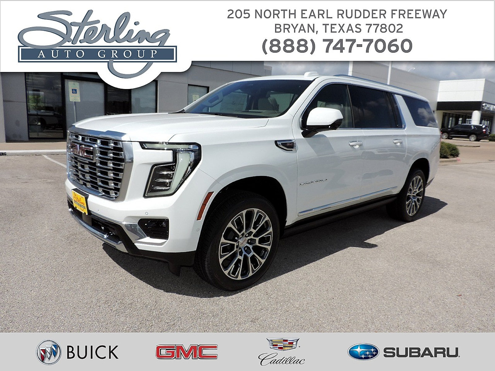 New 2026 GMC Yukon XL Denali w/ Sun & Power Step Package