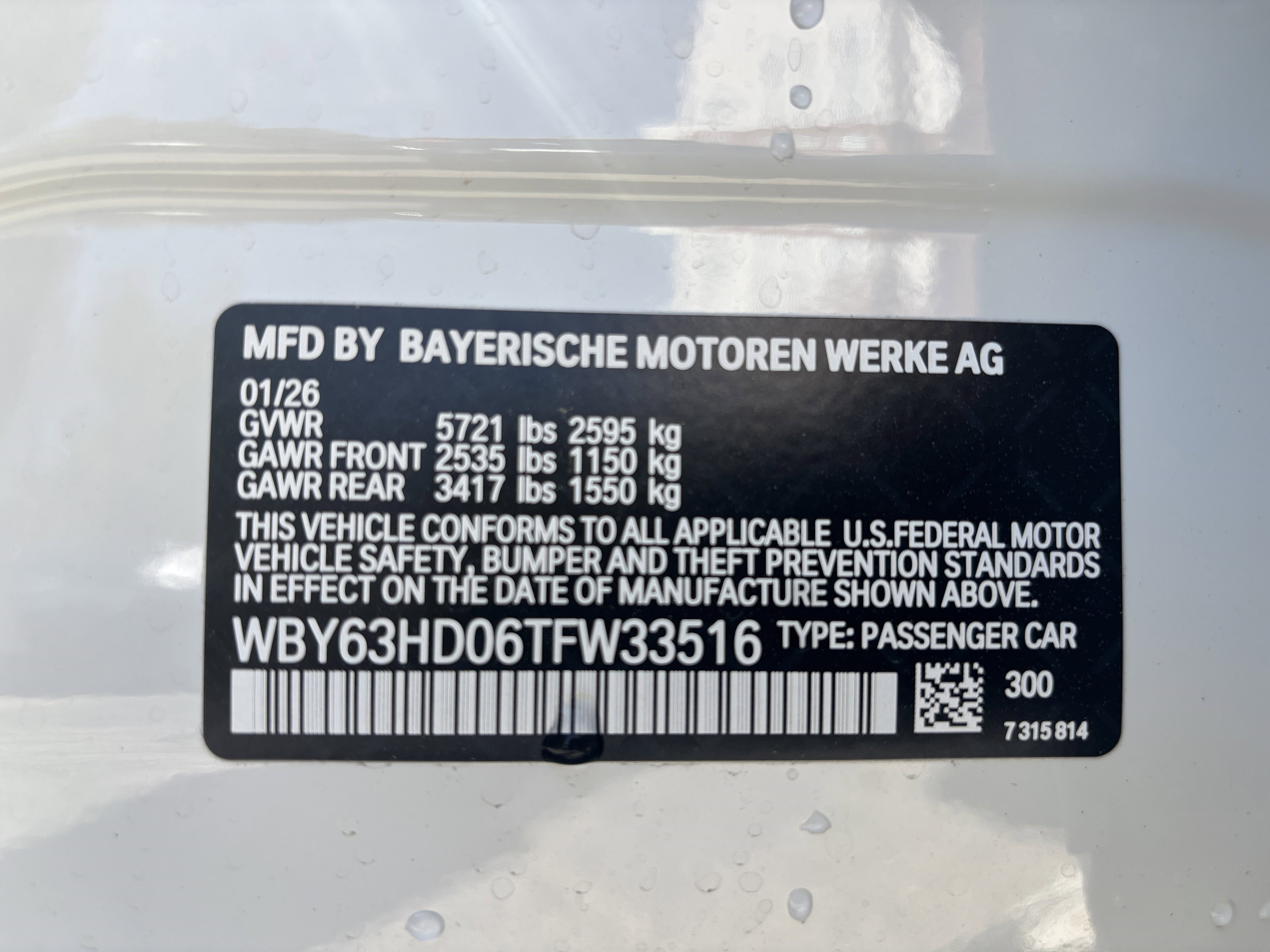 Used 2026 BMW i4 eDrive40 w/ Parking Assistance Package RWD image 32