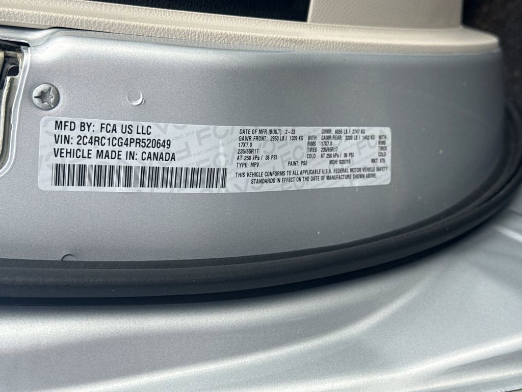 Used 2023 Chrysler Voyager LX FWD image 26
