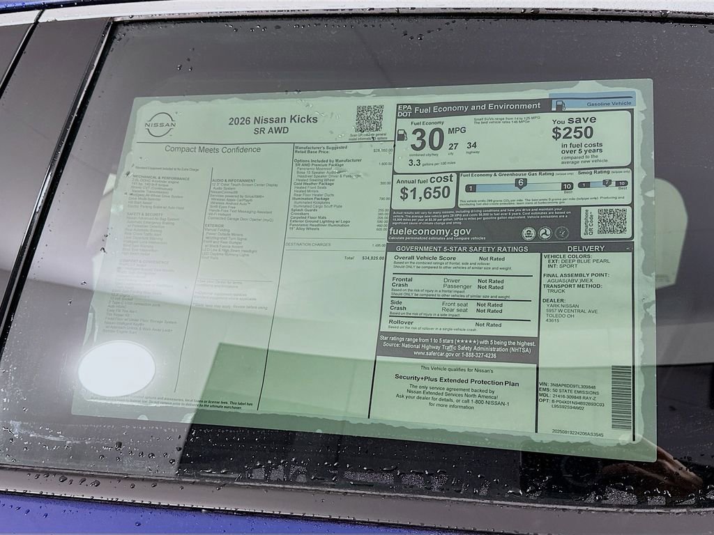 New 2026 Nissan Kicks SR w/ SR Premium Package image 13