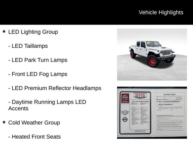 Used 2021 Jeep Gladiator Mojave image 12