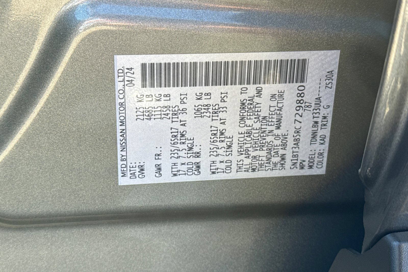 Certified 2024 Nissan Rogue S AWD/4WD image 37