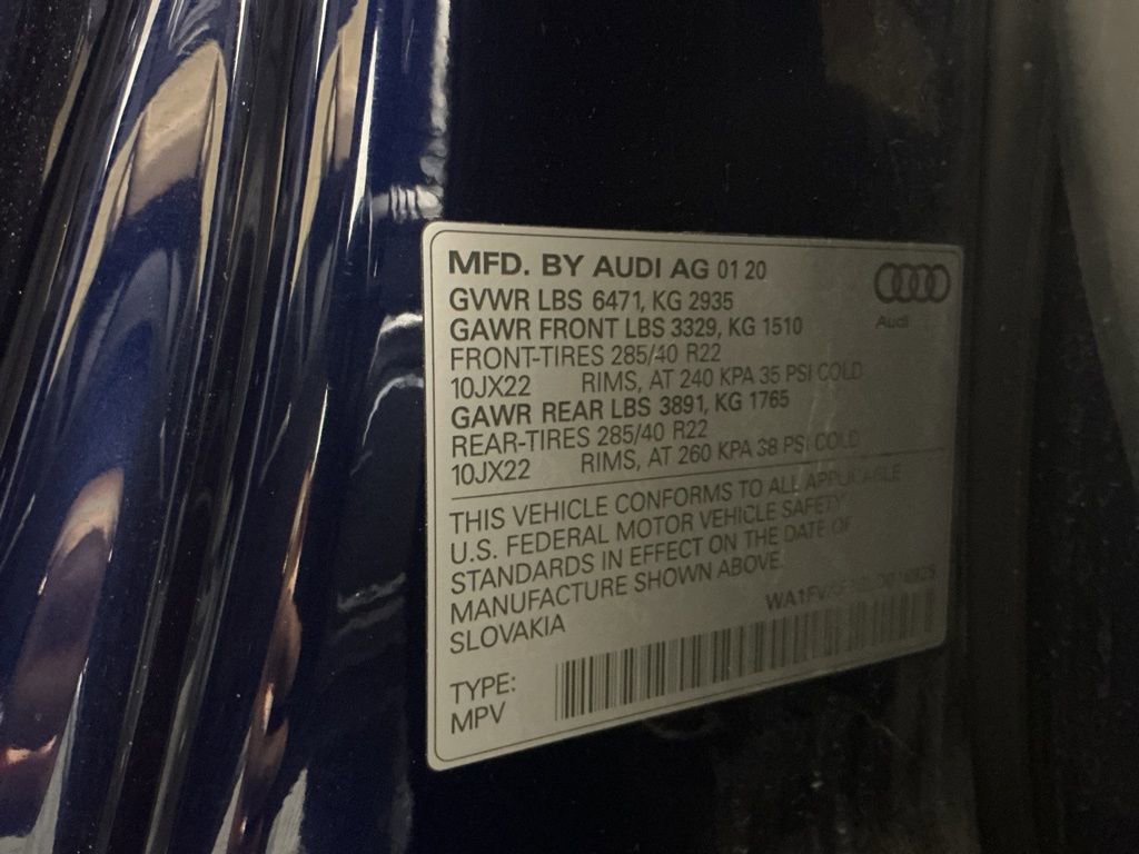 Used 2020 Audi Q8 Prestige image 33