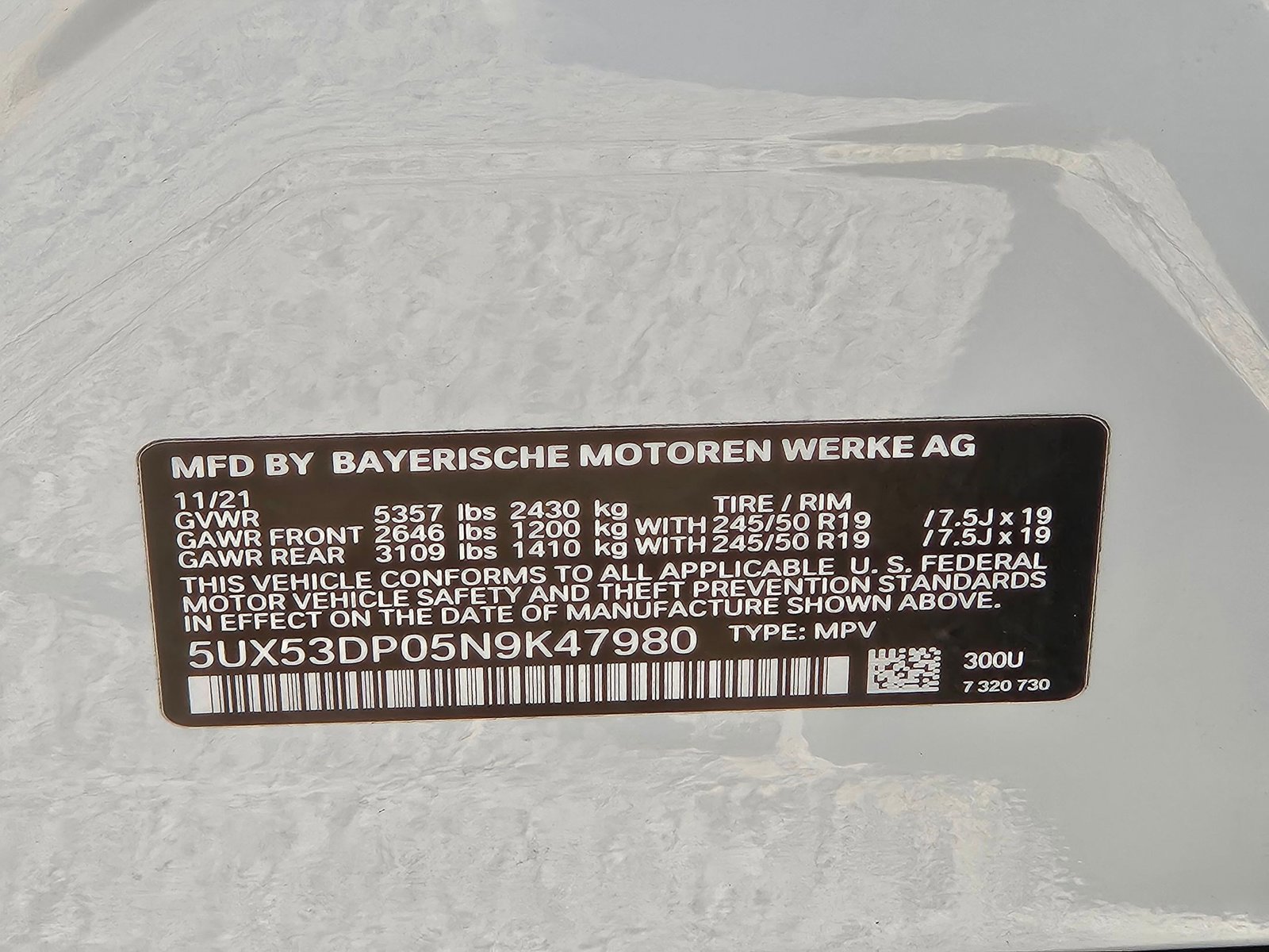 Used 2022 BMW X3 xDrive30i image 24