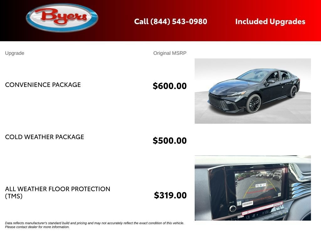 New 2026 Toyota Camry SE w/ Convenience Package FWD image 5