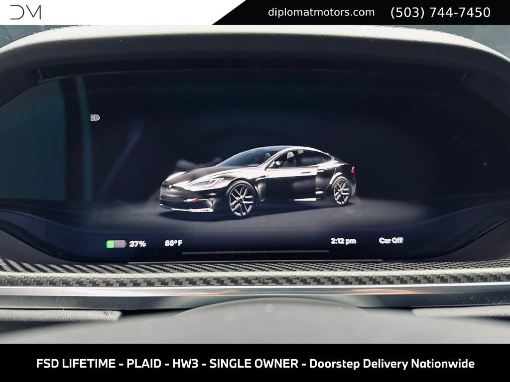 Used 2021 Tesla Model S Plaid AWD/4WD image 32