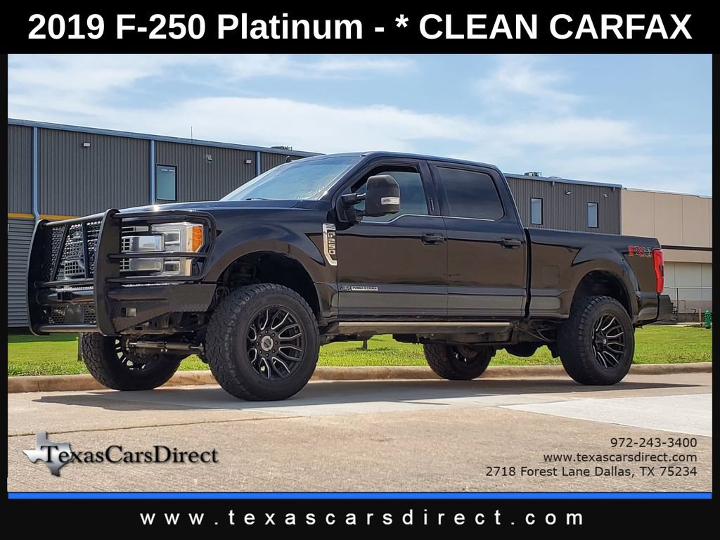 Used 2019 Ford F250 Platinum w/ Platinum Ultimate Package