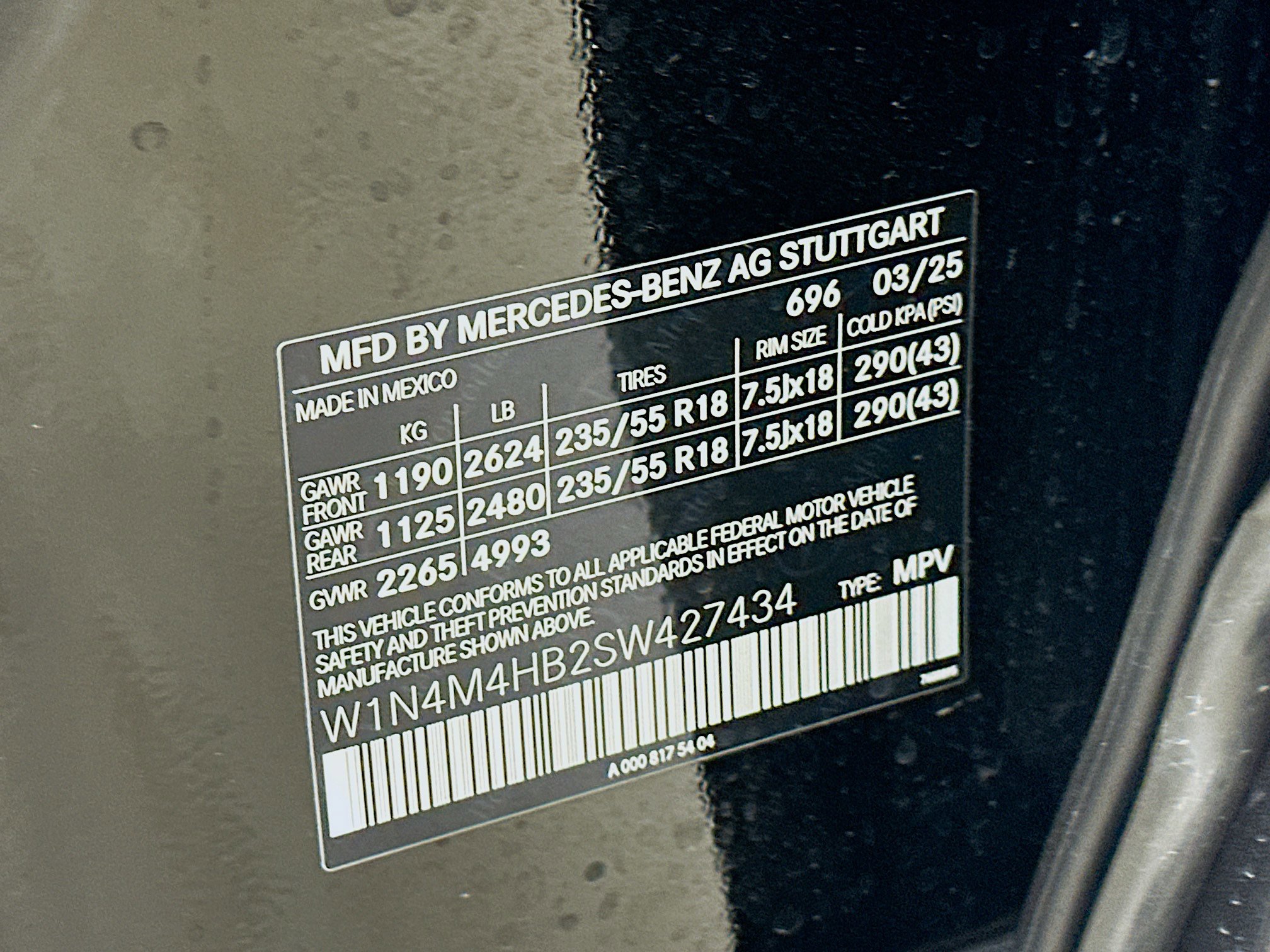 Certified 2025 Mercedes-Benz GLB 250 4MATIC image 44