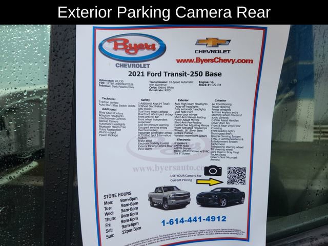 Used 2021 Ford Transit 250 Low Roof w/ Load Area Protection Package image 13