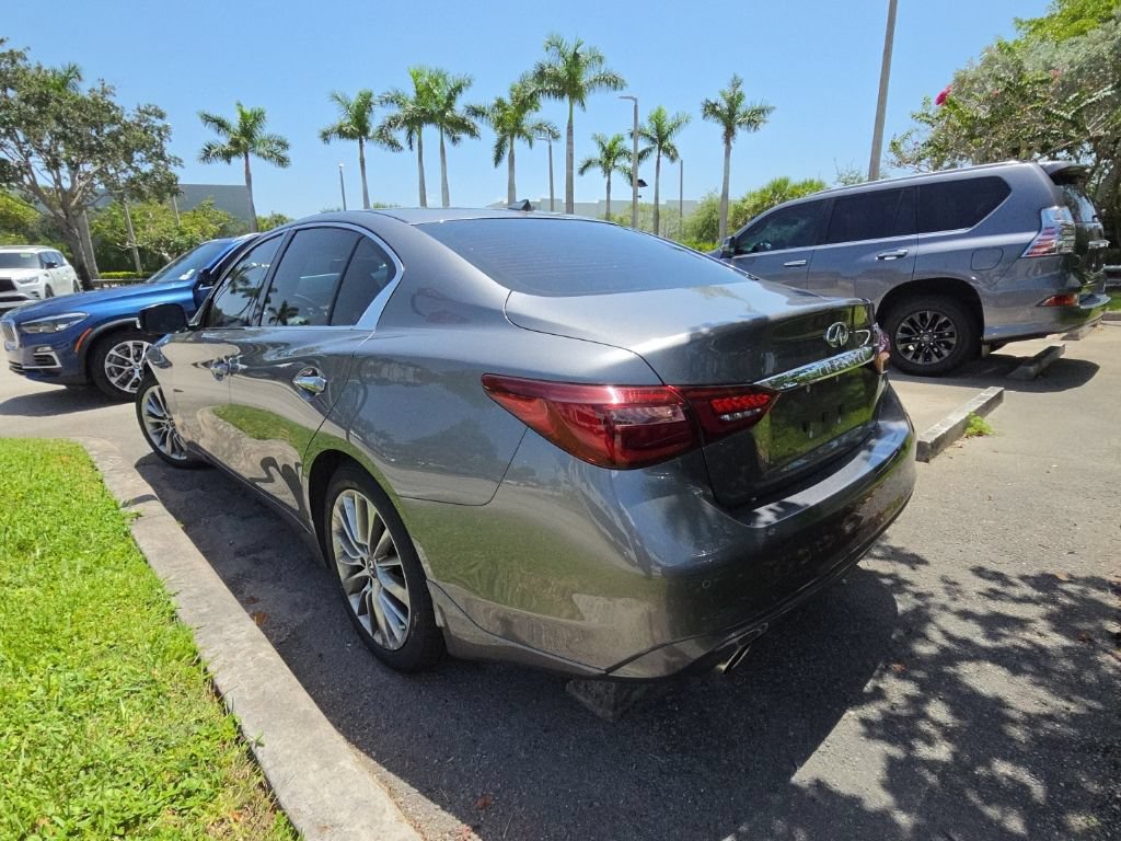 Used 2023 INFINITI Q50 Luxe w/ Cargo Package RWD image 8
