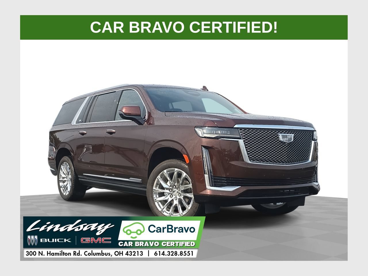 Certified 2023 Cadillac Escalade ESV Premium Luxury Platinum w/ LPO, Radiant Package AWD/4WD image 1