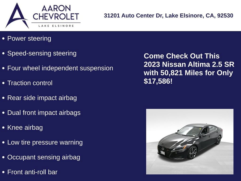 Used 2023 Nissan Altima 2.5 SR image 10
