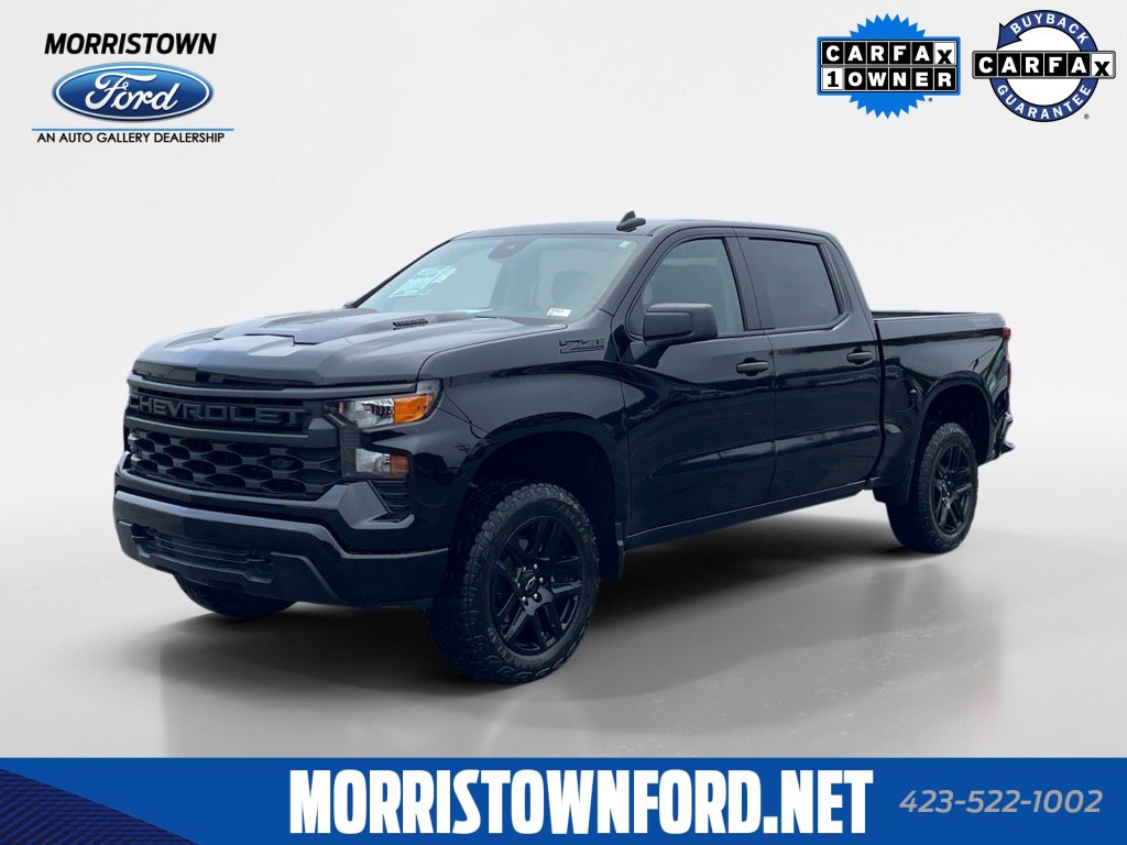 Used 2024 Chevrolet Silverado 1500 Custom Trail Boss w/ Dark Appearance Package