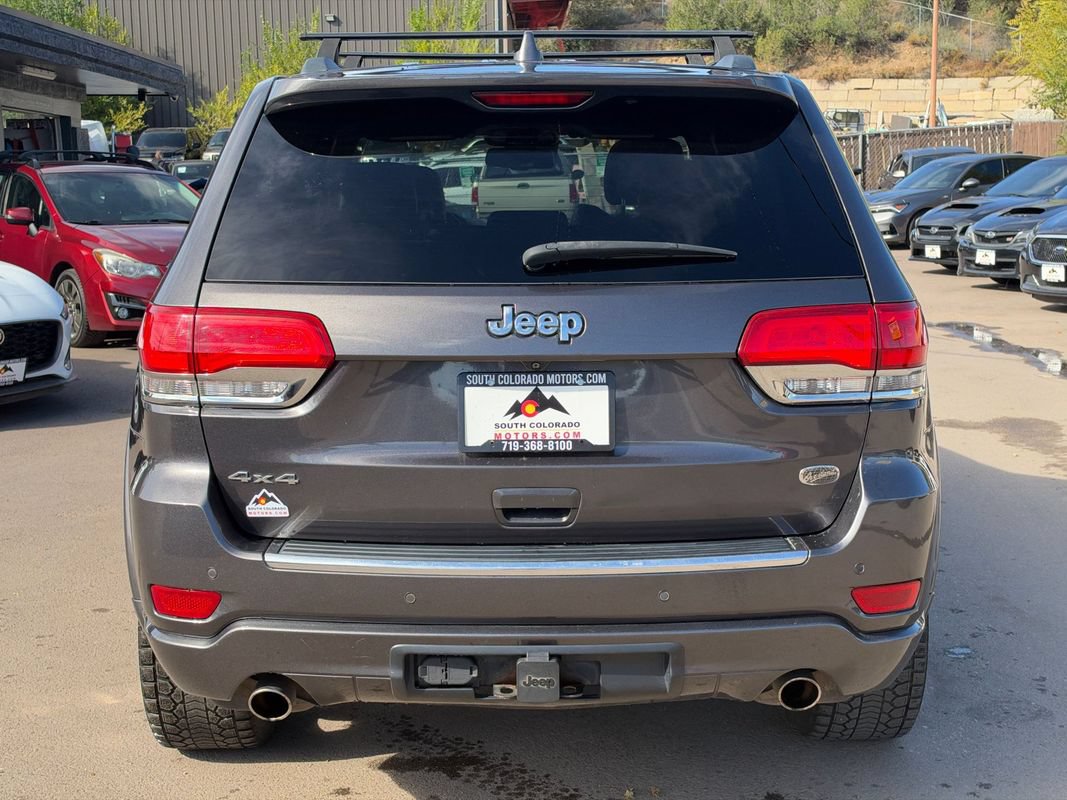 Used 2016 Jeep Grand Cherokee Overland w/ Advanced Technology Group AWD/4WD image 6