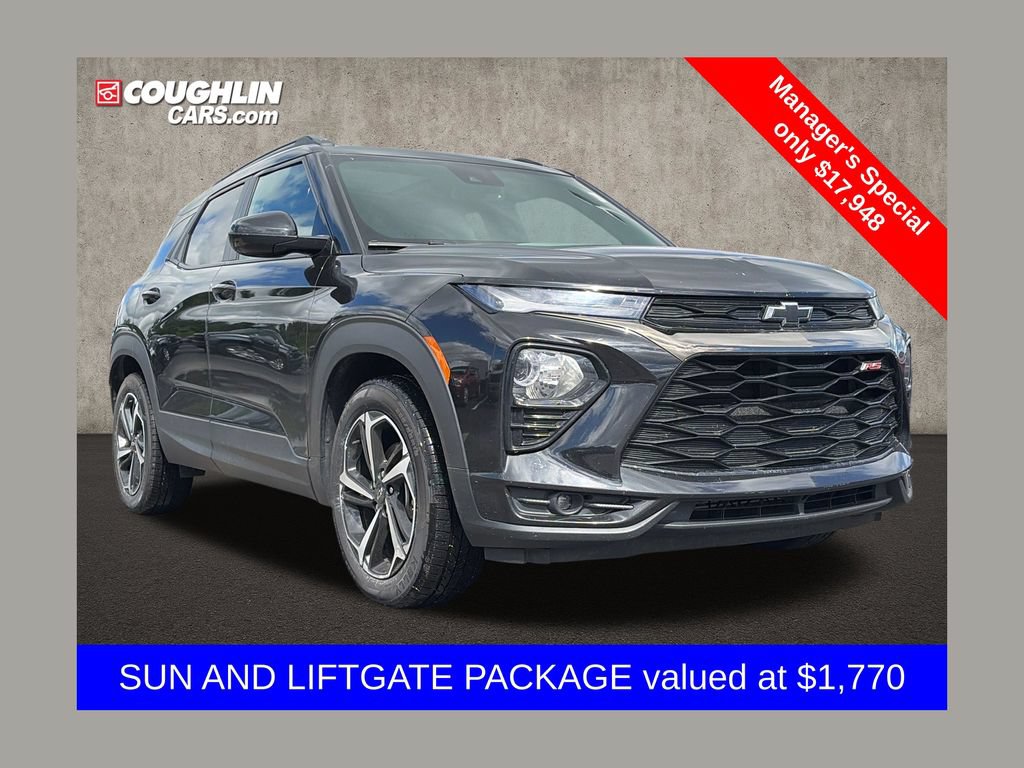 Used 2022 Chevrolet TrailBlazer RS w/ Sun and Liftgate Package