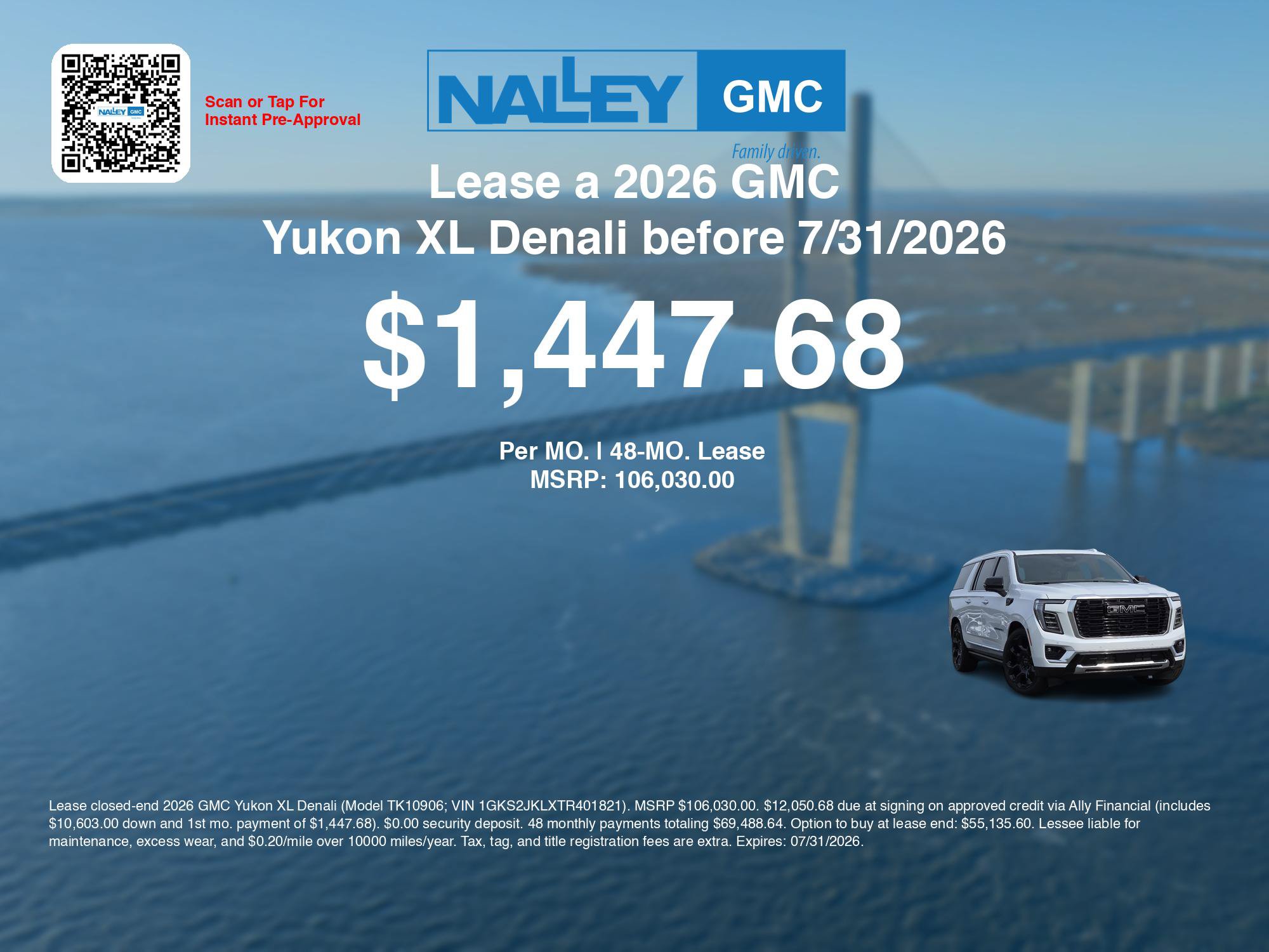 New 2026 GMC Yukon XL Denali w/ Denali Reserve Package AWD/4WD image 3