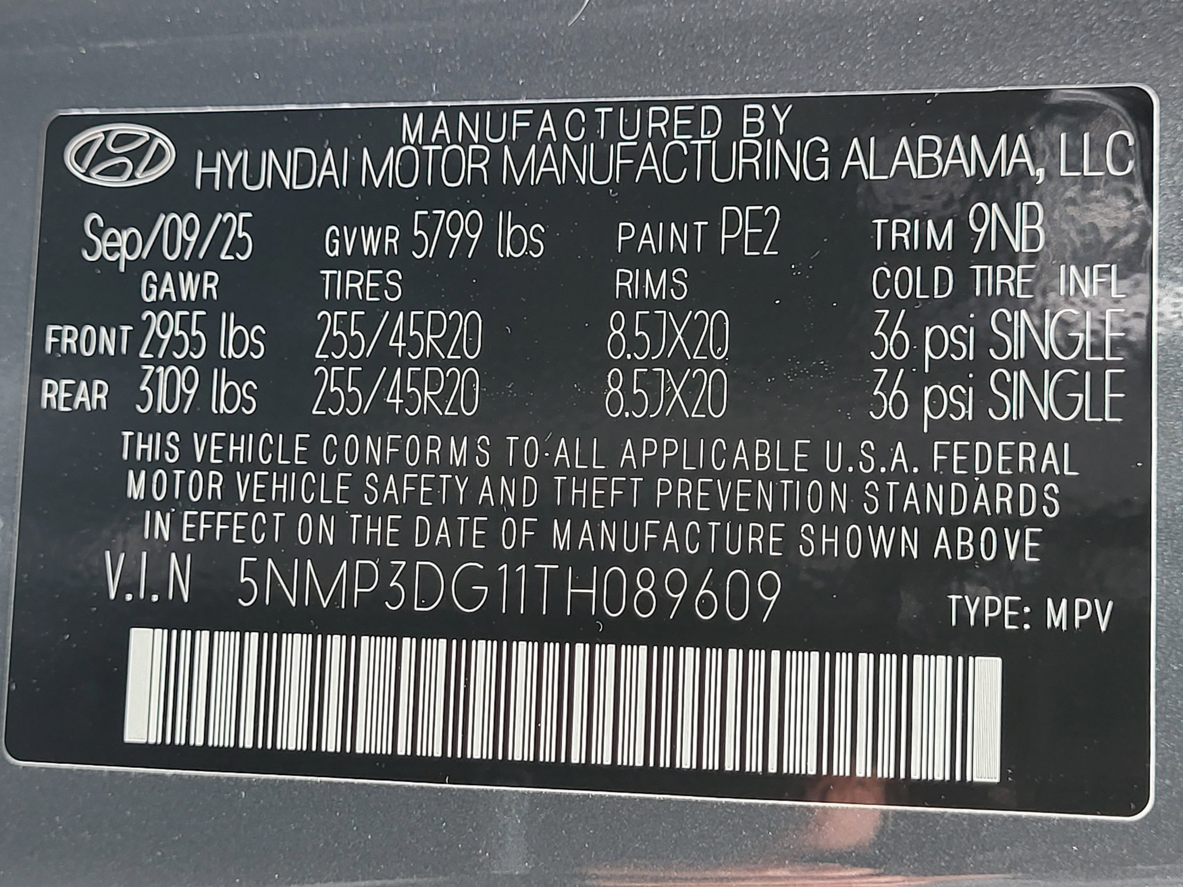 New 2026 Hyundai Santa Fe Limited AWD/4WD image 25