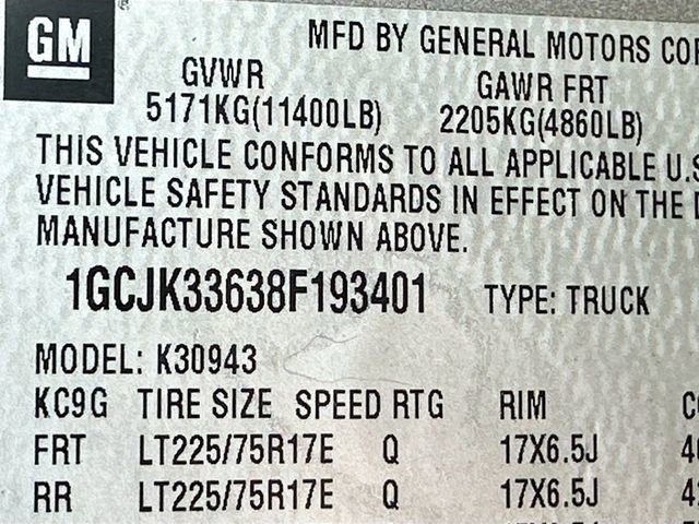 Used 2008 Chevrolet Silverado 3500 LT AWD/4WD image 30