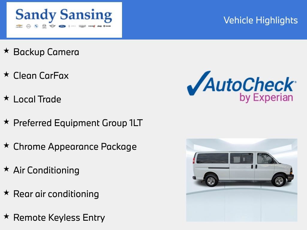 Used 2019 Chevrolet Express 3500 LT w/ LT Preferred Equipment Group image 7