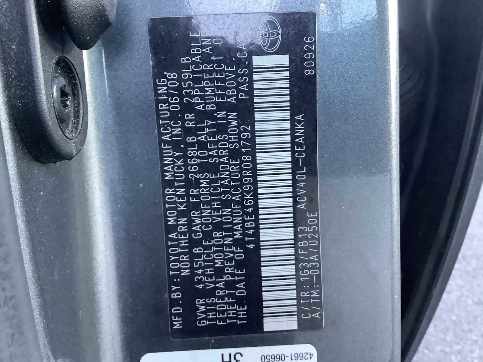 Used 2009 Toyota Camry LE image 21