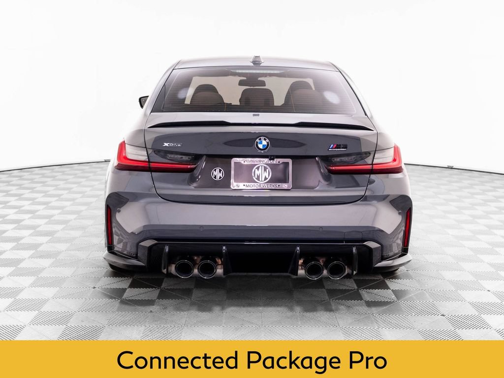 Used 2023 BMW M3 Competition w/ Executive Package AWD/4WD image 4