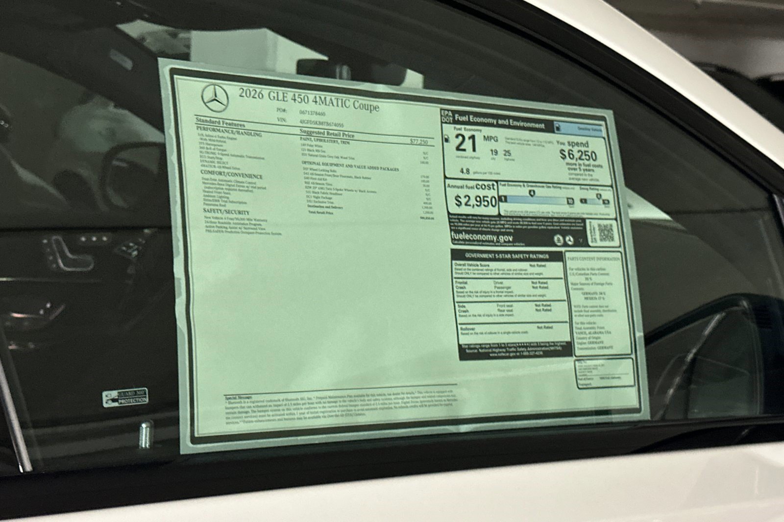 New 2026 Mercedes-Benz GLE 450 4MATIC Coupe image 30