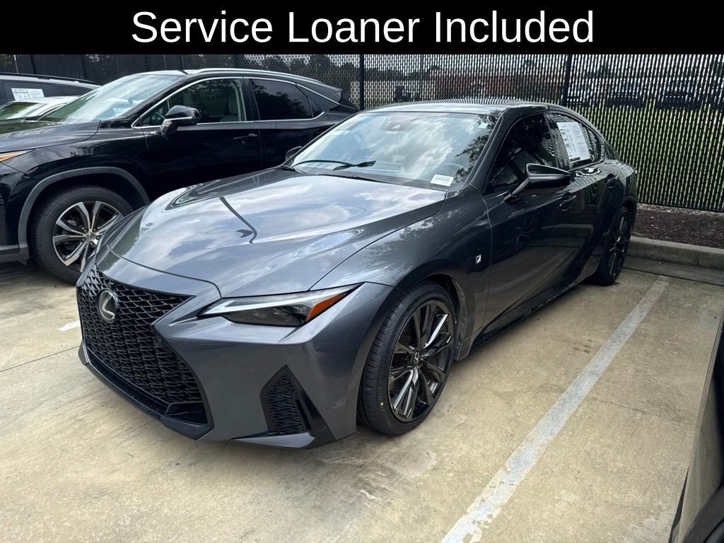 Used 2024 Lexus IS 350 F Sport w/ Blackout Package RWD image 4