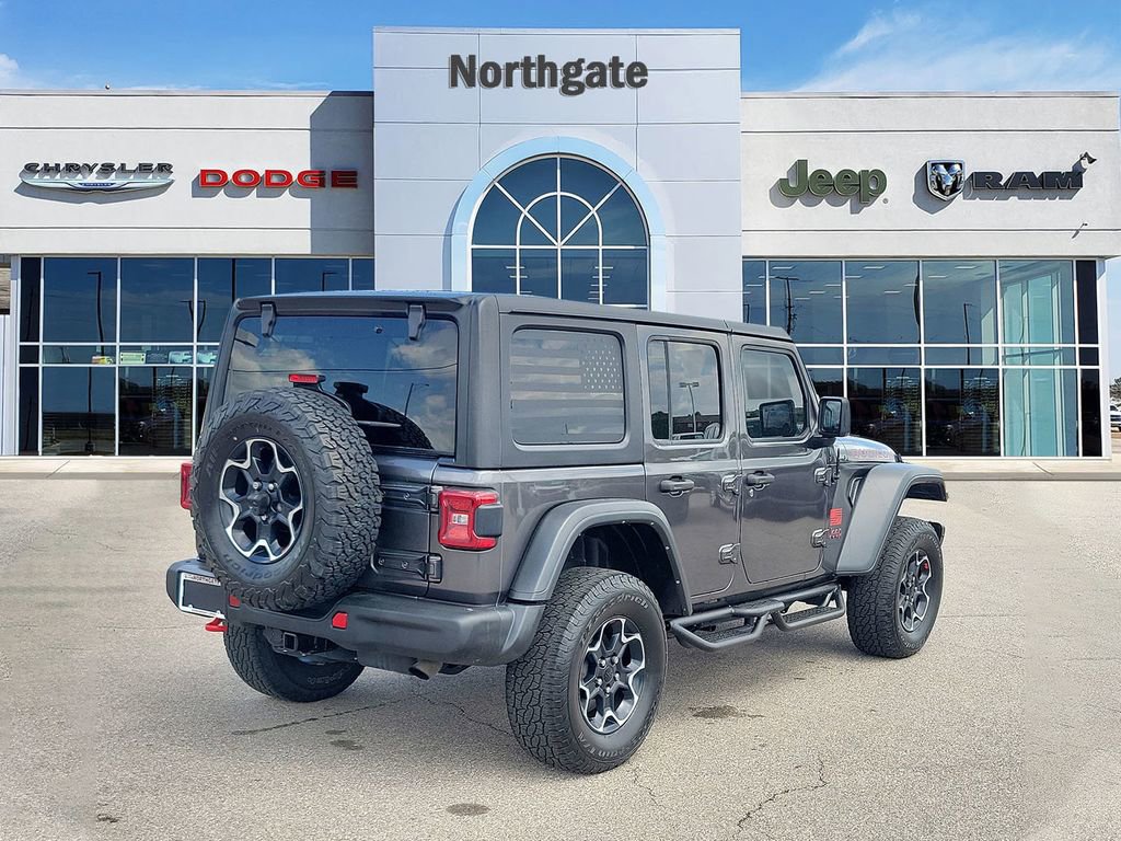 Used 2023 Jeep Wrangler Unlimited Rubicon w/ Steel Bumper Group AWD/4WD image 4