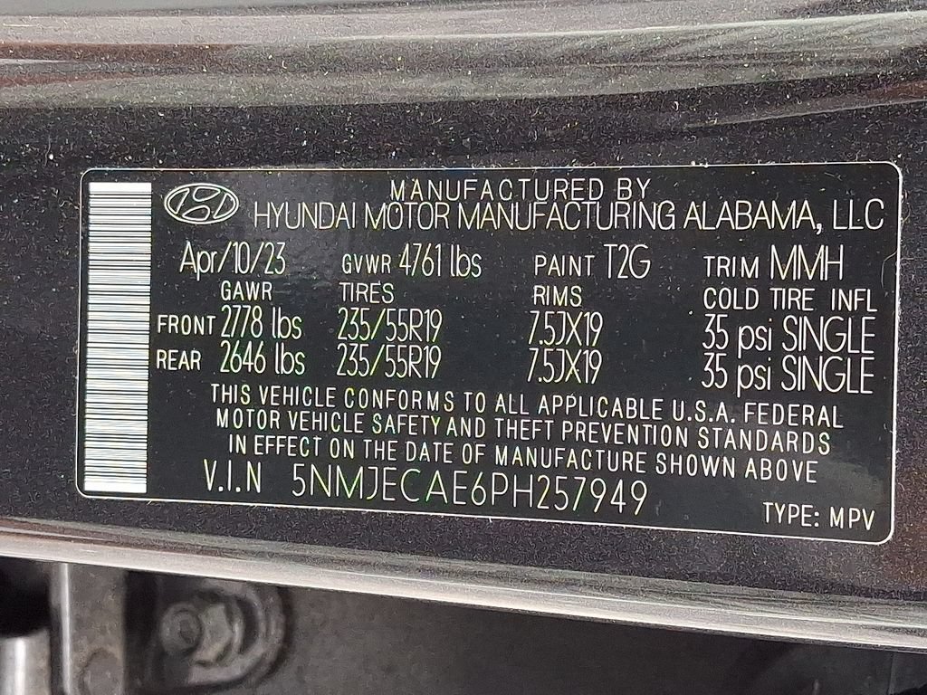 Used 2023 Hyundai Tucson Limited AWD/4WD image 21
