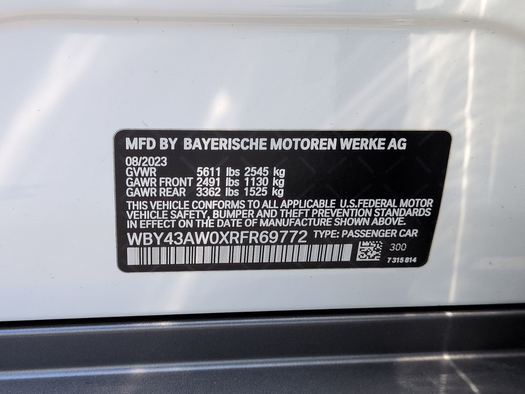 Certified 2024 BMW i4 eDrive35 w/ Convenience Package RWD image 35