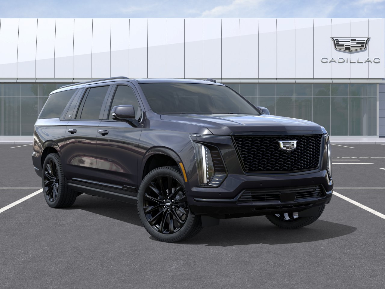 New 2026 Cadillac Escalade ESV Platinum Sport w/ LPO, ONYX Package AWD/4WD image 7