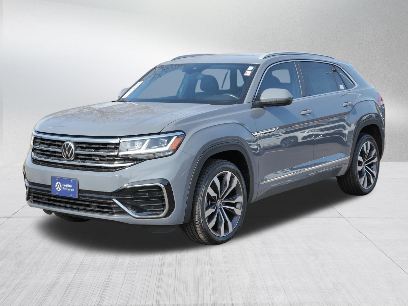 Certified 2021 Volkswagen Atlas Cross Sport SEL R-Line w/ Cross Sport MDO Package AWD/4WD image 3