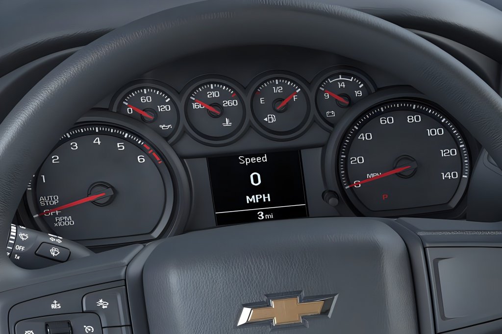 New 2026 Chevrolet Silverado 1500 Custom w/ Turbomax Blackout Package RWD image 22