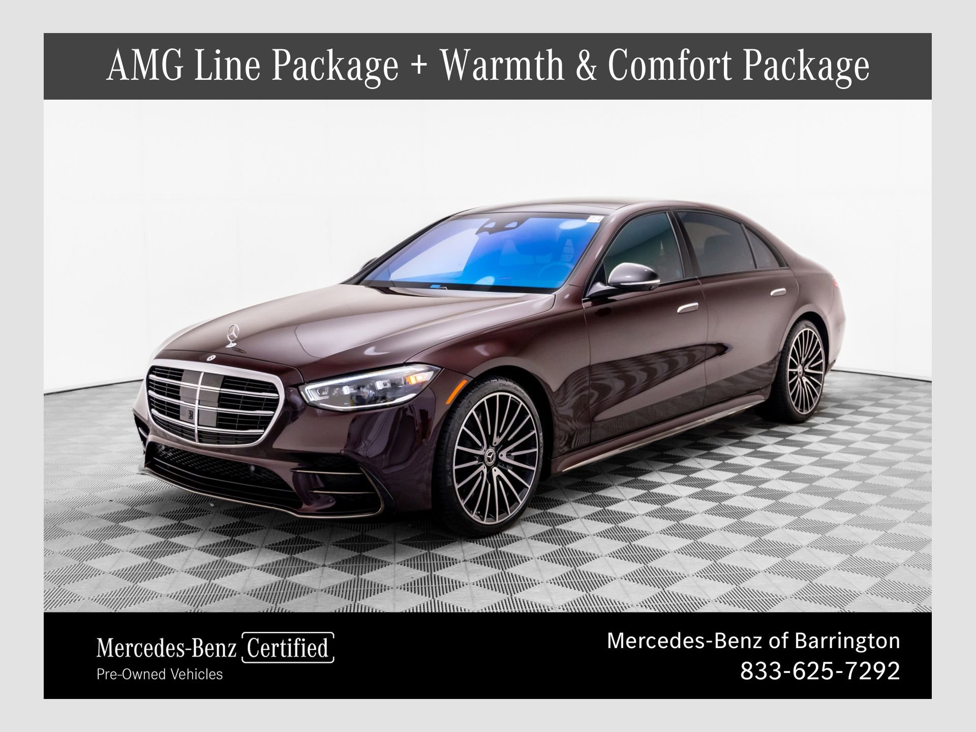 Certified 2023 Mercedes-Benz S 580 4MATIC Sedan