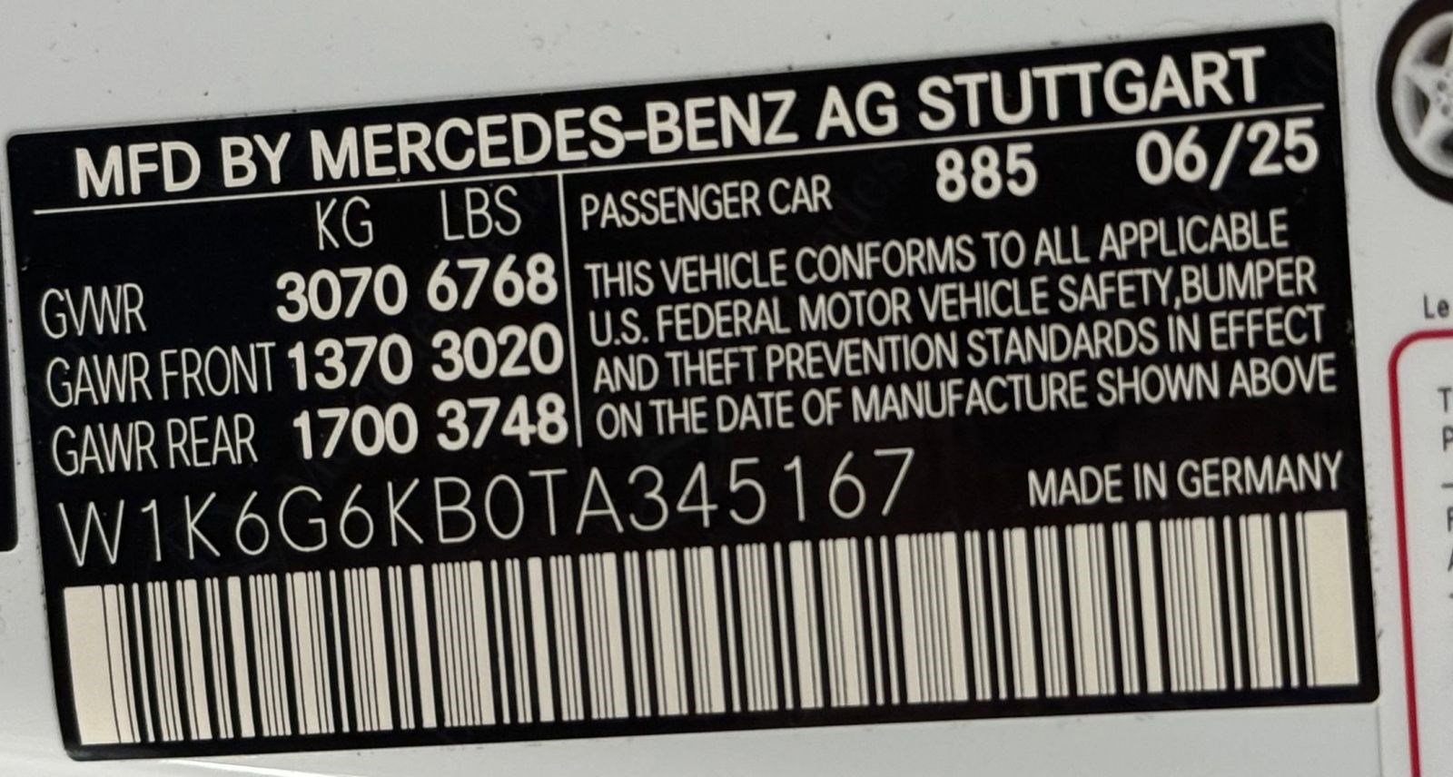 New 2026 Mercedes-Benz S 580e 4MATIC Sedan image 15