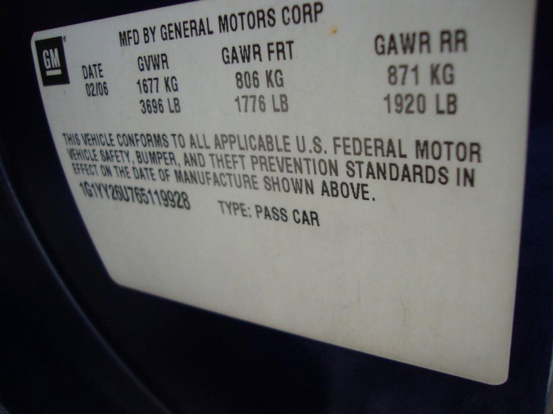 Used 2006 Chevrolet Corvette Coupe w/ Preferred Equipment Group RWD image 14