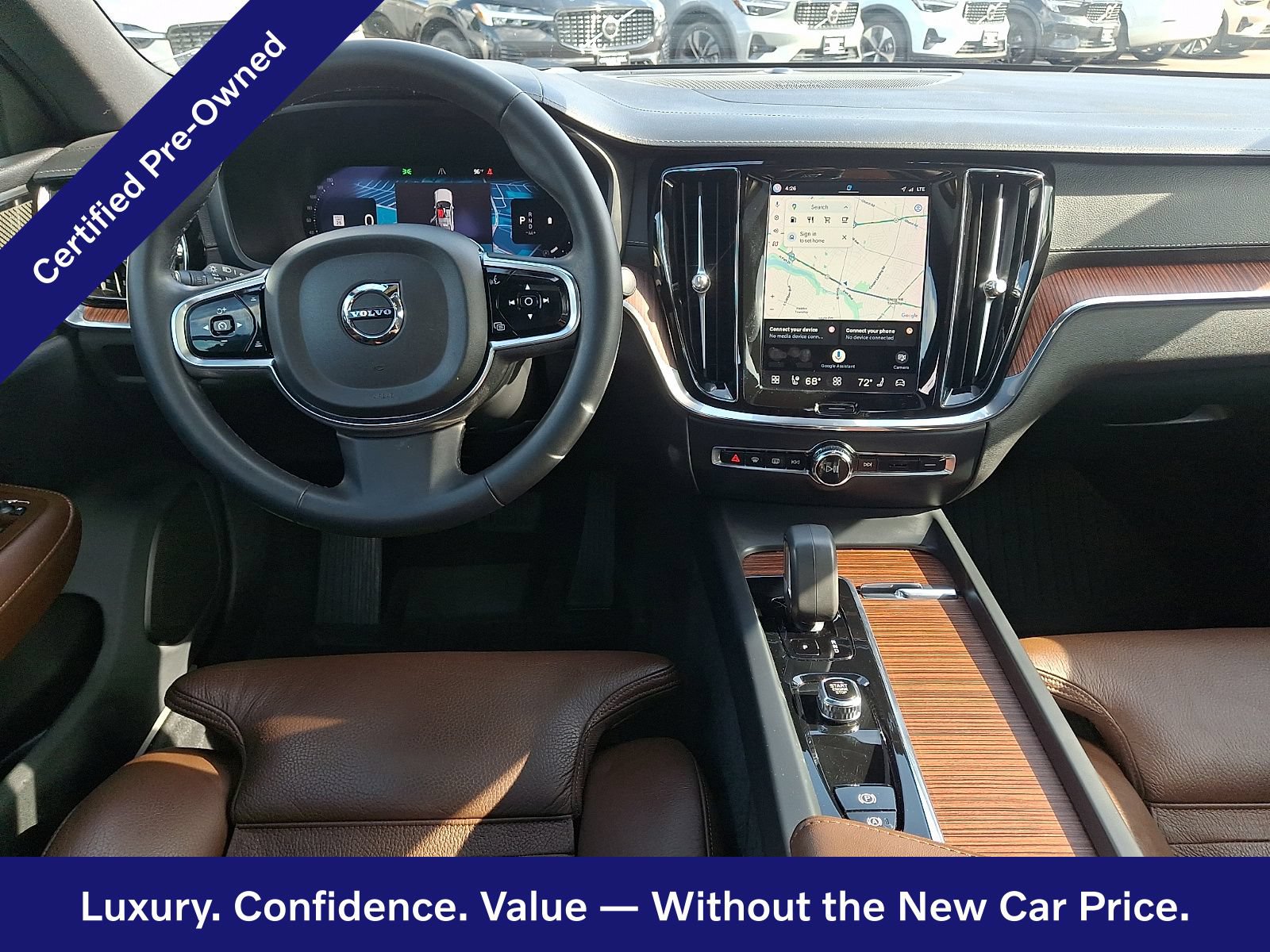 Certified 2024 Volvo S60 B5 Ultimate w/ Climate Package AWD/4WD image 12