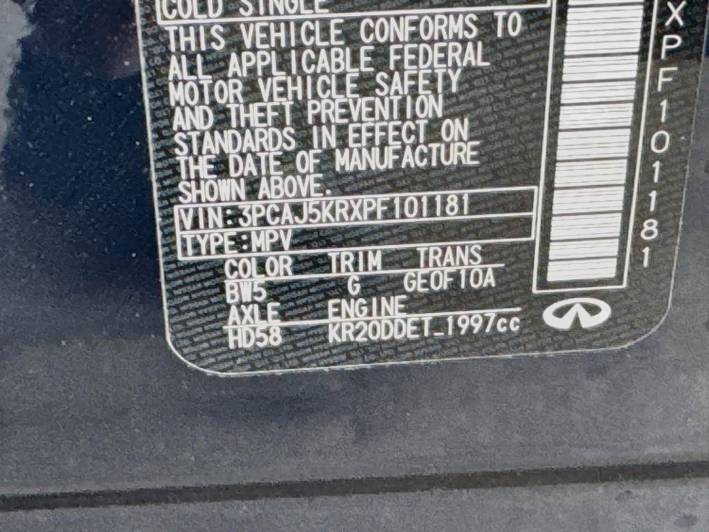 Certified 2023 INFINITI QX55 Essential AWD/4WD image 34