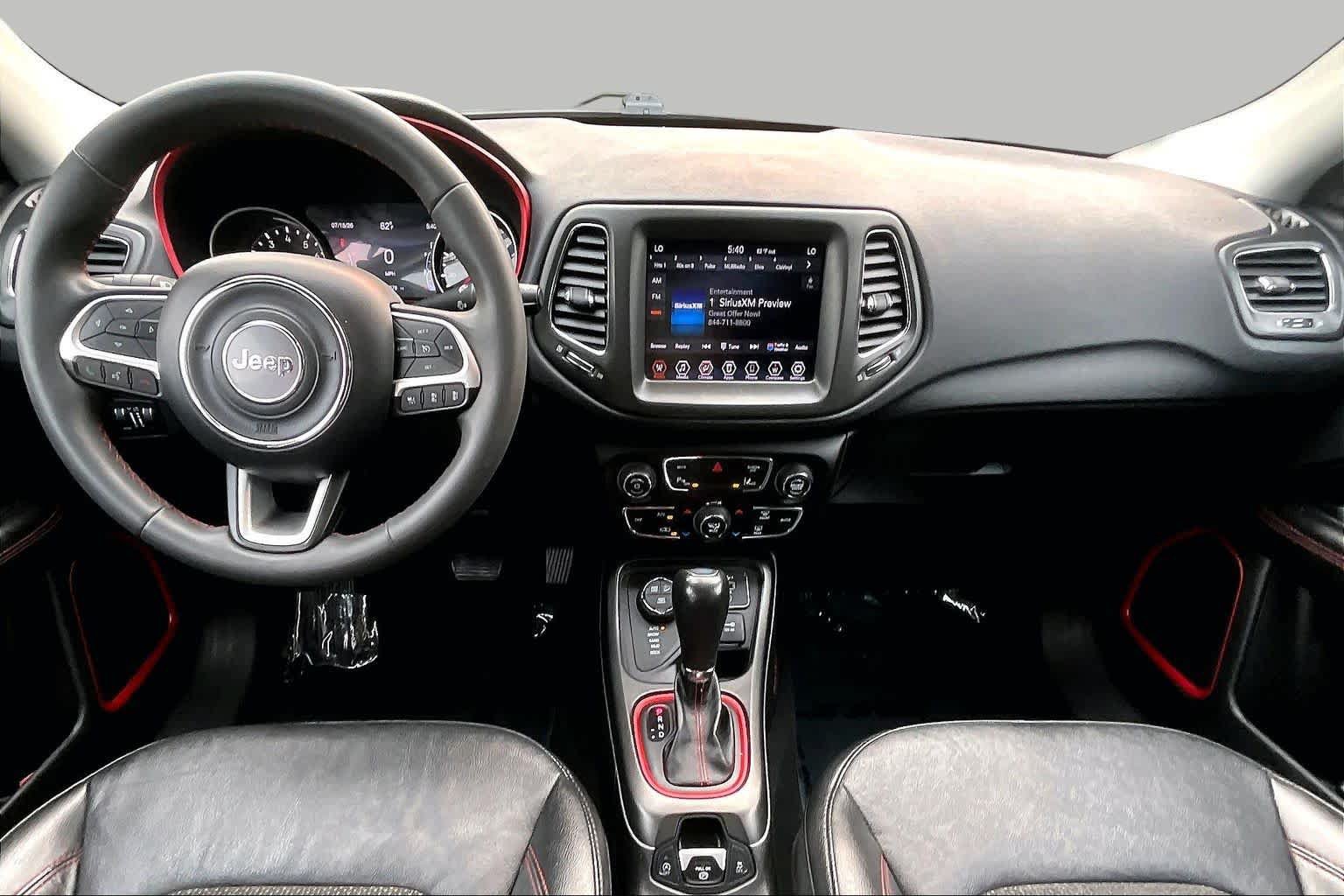 Used 2021 Jeep Compass Trailhawk AWD/4WD image 14