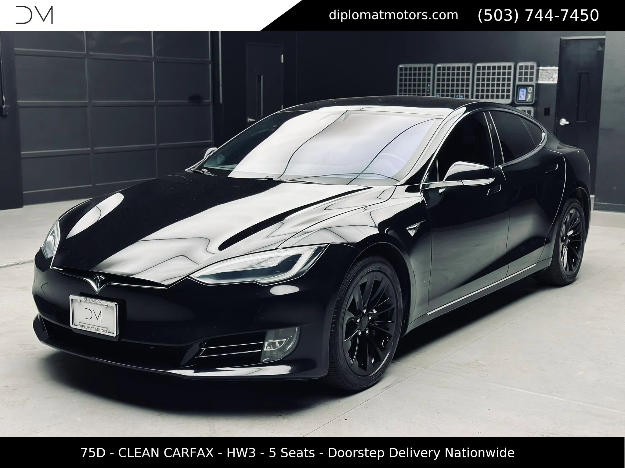 Used 2018 Tesla Model S 75D AWD/4WD video 1