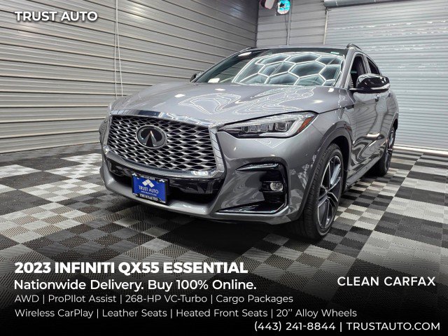 Used 2023 INFINITI QX55 Essential