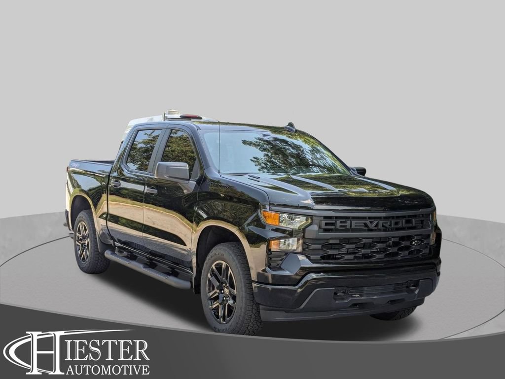 New 2026 Chevrolet Silverado 1500 Custom w/ Turbomax Blackout Package