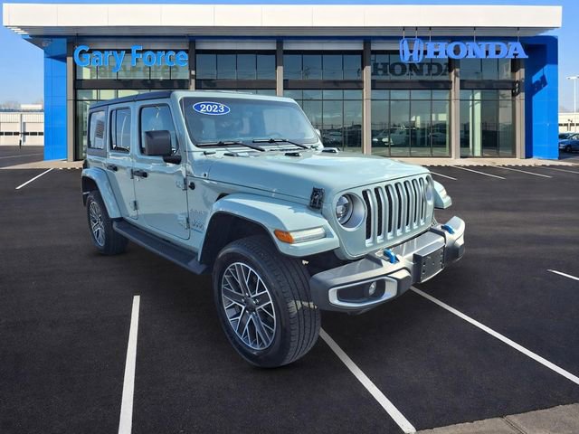 Used 2023 Jeep Wrangler Unlimited Sahara w/ Cold Weather Group AWD/4WD image 1